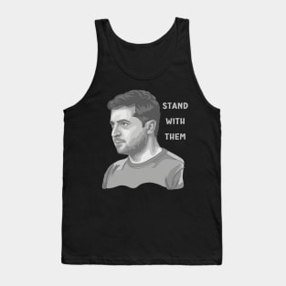 Volodymyr Zelensky Portrait Tank Top